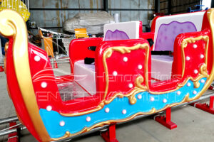Dinis Enclosed Carriage Amusement Electric Track Train Rides