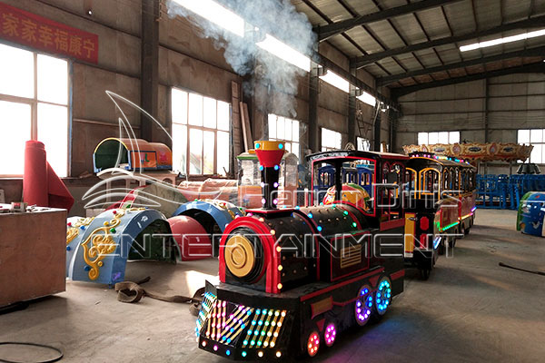 Electric Trackless Mall Train for Sale