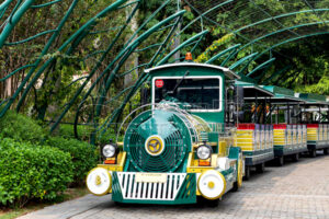 Park Green Trackless Train