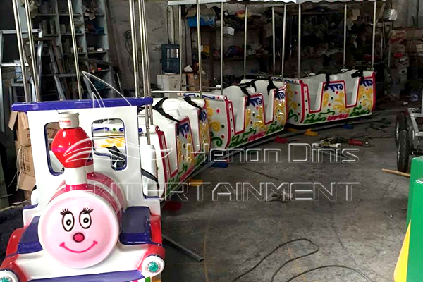 Parent-Child Interactive Luxury Amusement Park Train for Sale