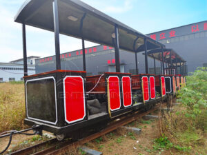 Red Sighting Track Train at Park Red Sighting Track Train at Park