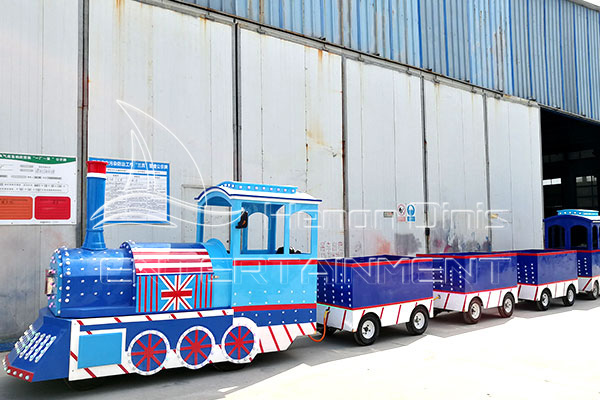 Shopping Mall Trackless Indoor Train Rides for Sale