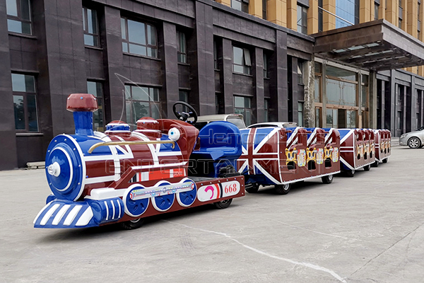 Various Amusement Park Train Rides with Beautiful Appearance