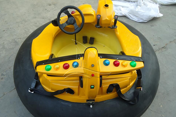 Inflatable Red Bumper Car
