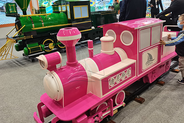 Pink Ride-on Track Train
