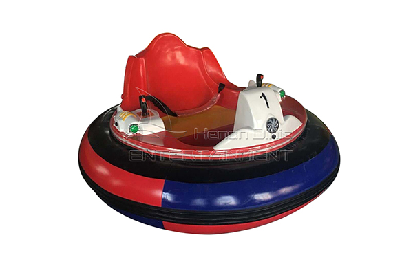 inflatable bumper car with colorful tire