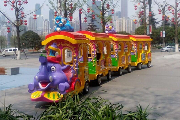 Purple Trackless Train for Children Purple-Trackless-Train-for-Children
