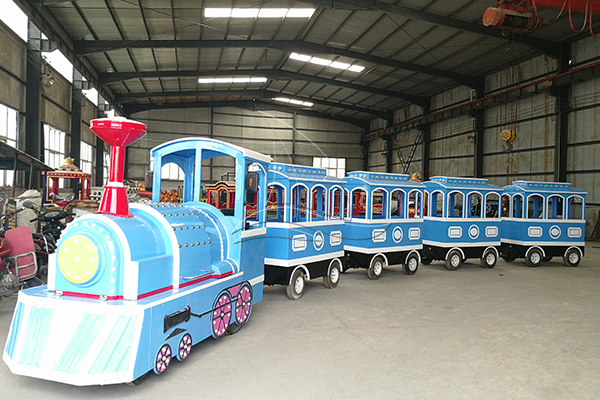 blue Thomas trackless train ride for sale