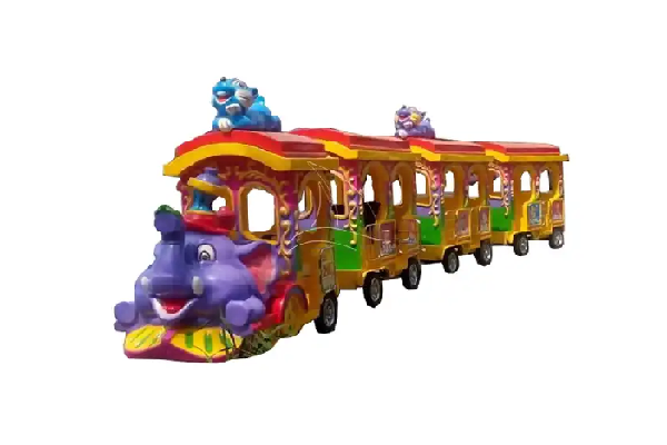 Elephant Animal Kiddie Train Ride Trackless Electric Train for Sale
